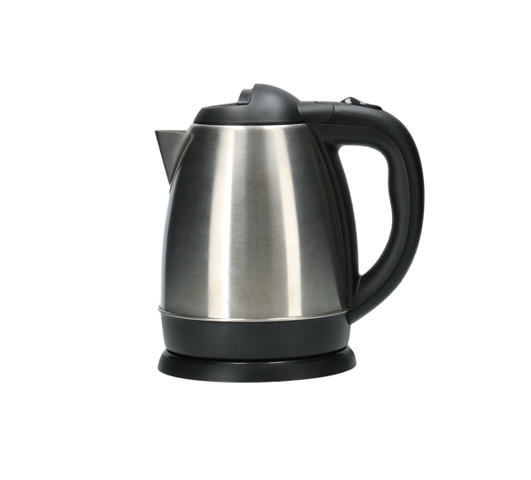 Bollitore da campeggio Mestic MWC-110 in acciaio inox con manico nero e base girevole