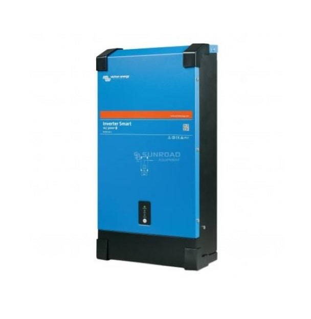 Inverter Victron Energy Smart 12/3000W 230V, vista frontale con morsetti di collegamento