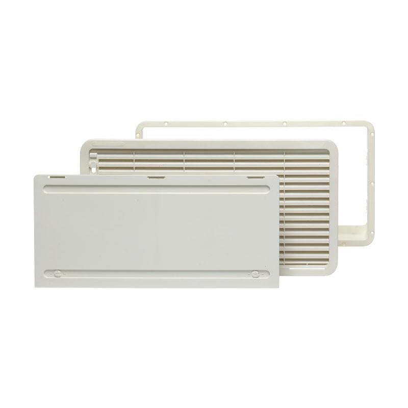 GRIGLIA COMPLETA LS300 BIANCA - GRIGLIA + CORNICE + COPERTURA