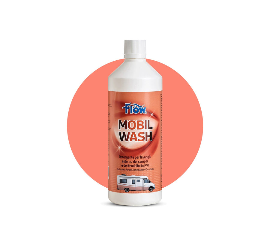 FLOW Rinse 2 litri, liquido igienizzante per il serbatoio dello sciacquone WC di camper e caravan.