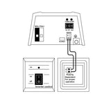 VE.Direct Remote Control Panel for Victron Energy Inverters