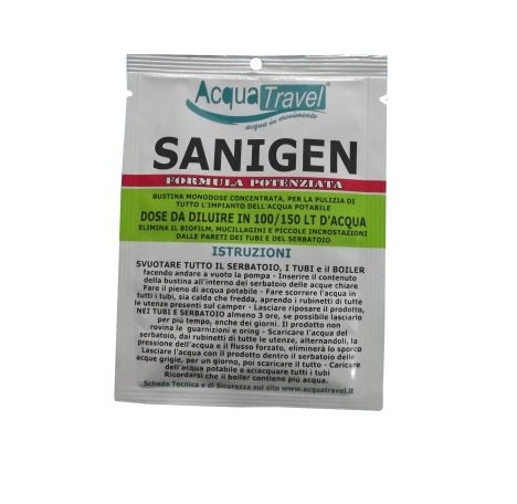 Acqua Travel - Sanigen - Pulitore Serbatoi e Tubazioni