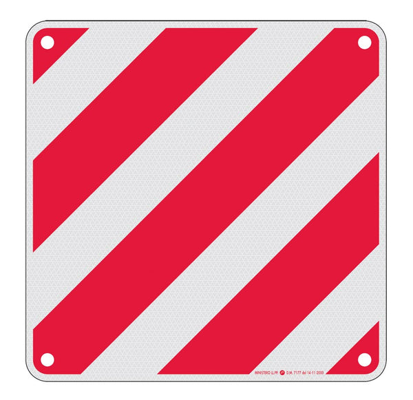 Cartello per Carichi Sporgenti 50x50 cm