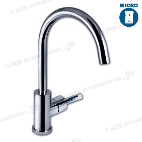 Miscelatore cucina Reich Trend S con microinterruttore per camper