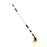 Spazzola Lavaggio Telescopica JUMBO per Camper con Raccordo Rapido in Ottone